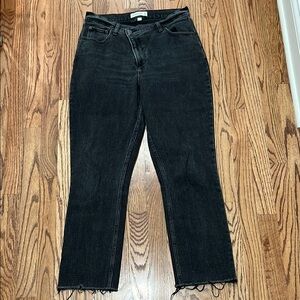 Abercrombie & Fitch Curve Love Black Jeans